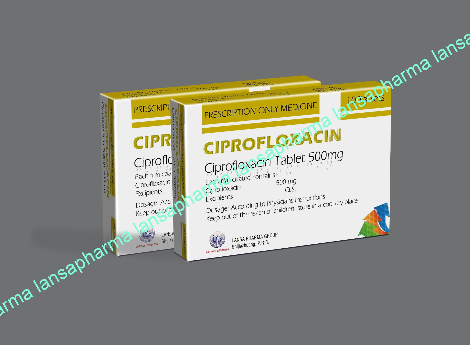 Ciprofloxacin 500 mg Tablets