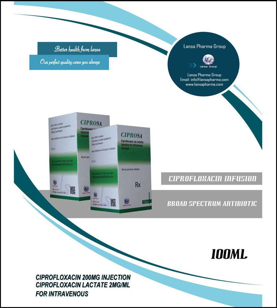 Ciprofloxacin infusion