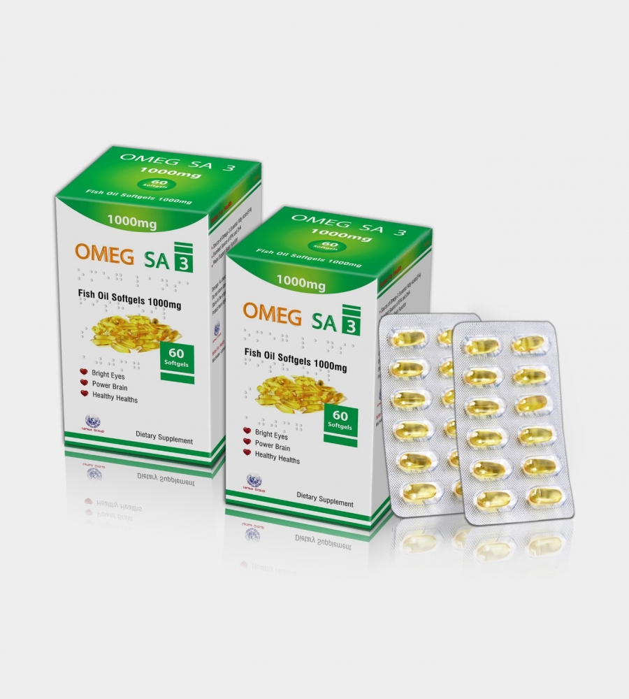 Fish Oil Softgels 1000mg