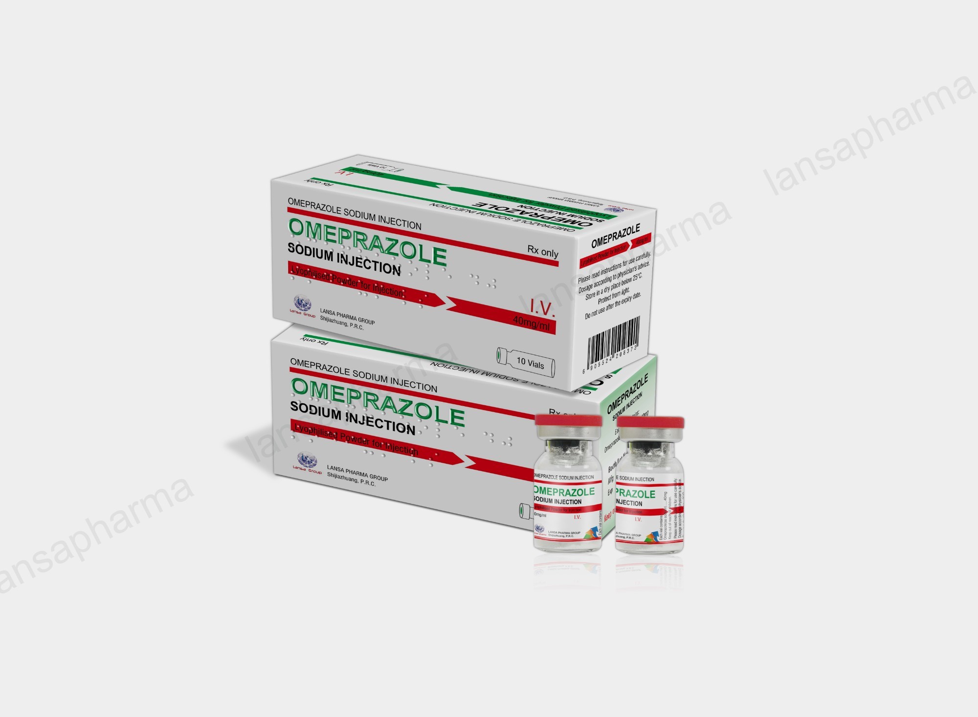 Omeprazole 40 mg Powder for Solution