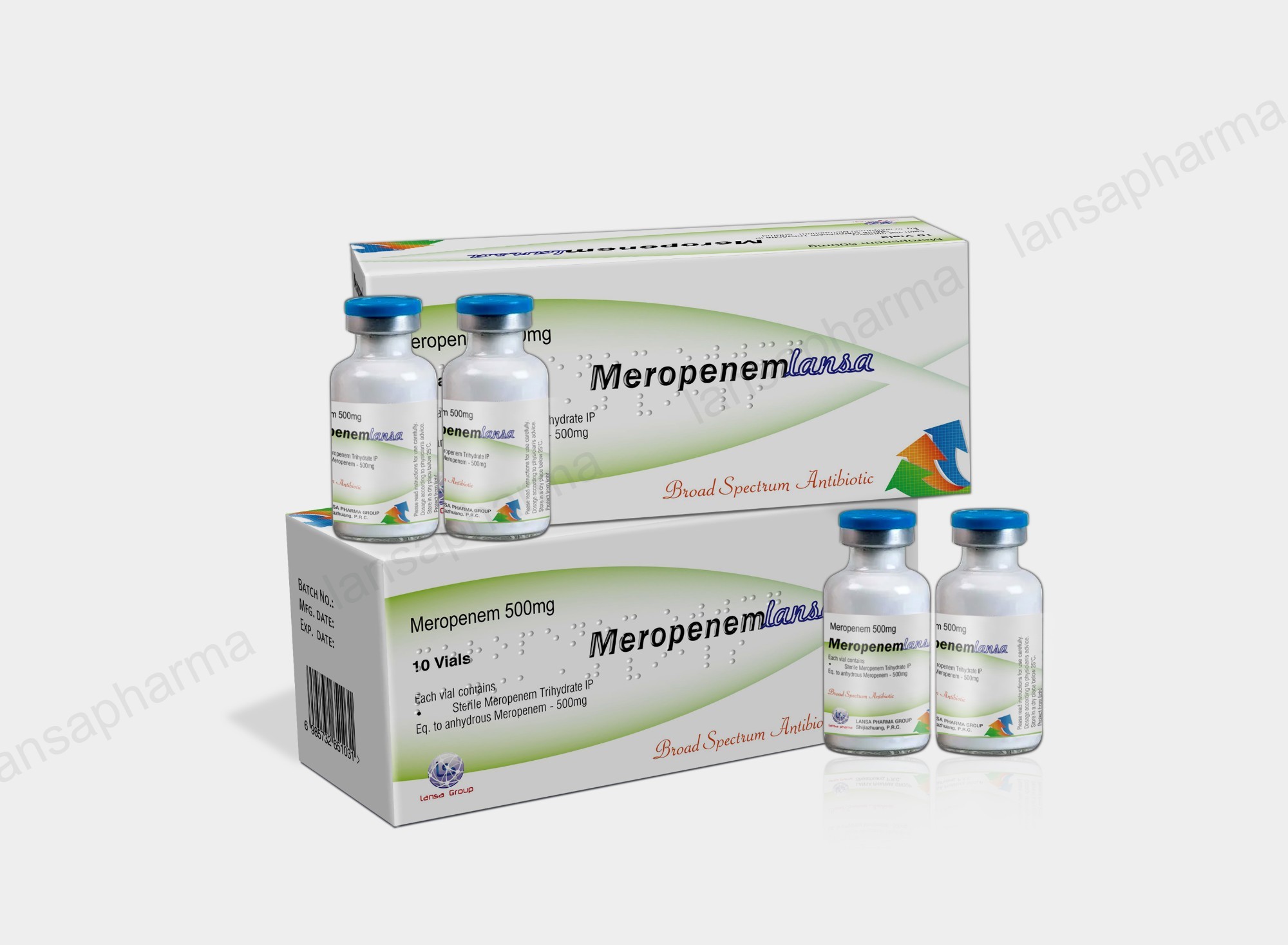 Meropenem 1g powder for solution for injection