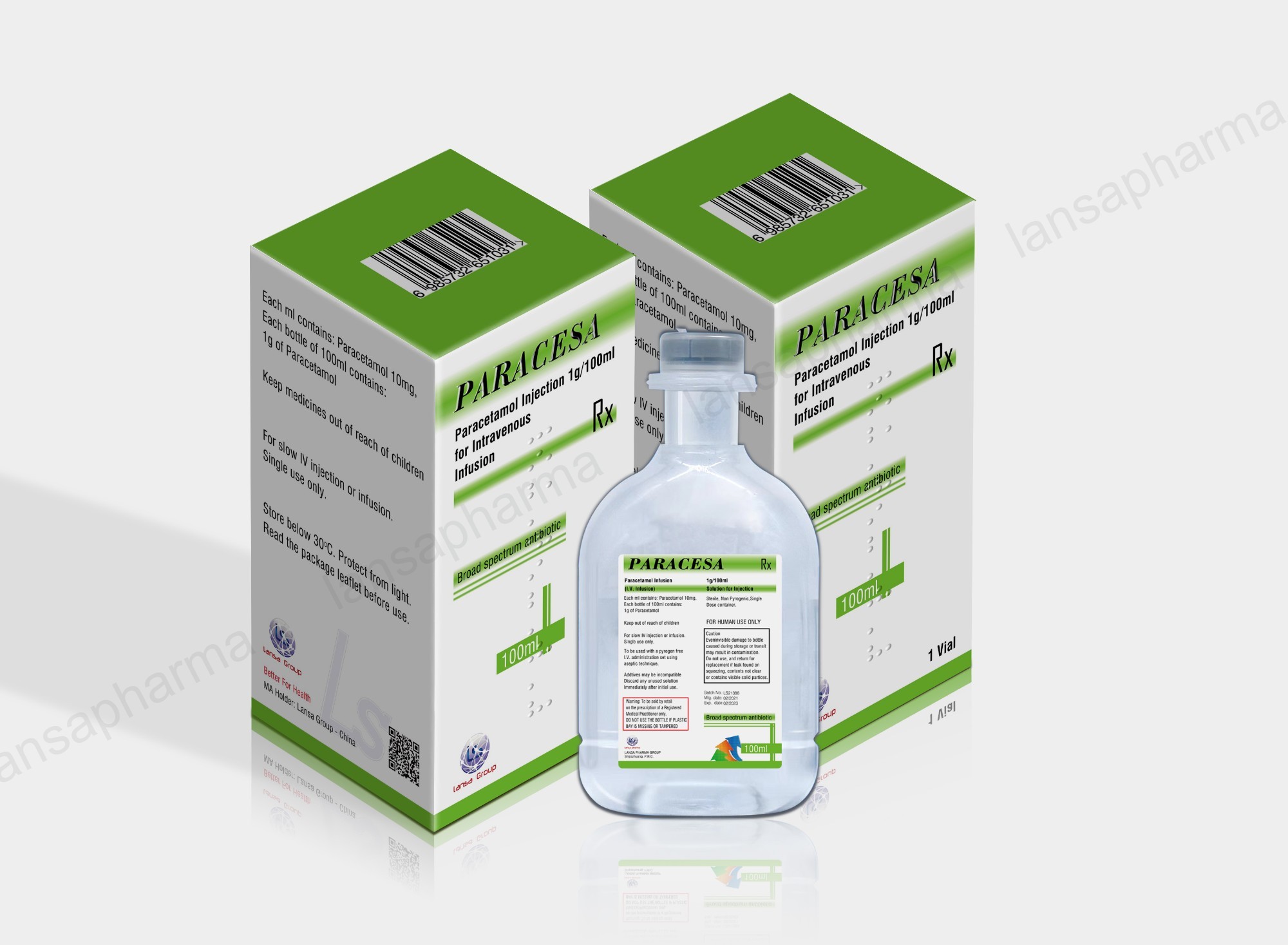 Paracetamol Solution for Infusion