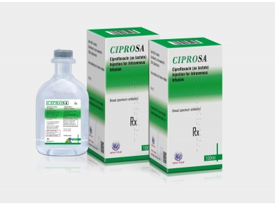 Ciprofloxacin (as lactate) Injection