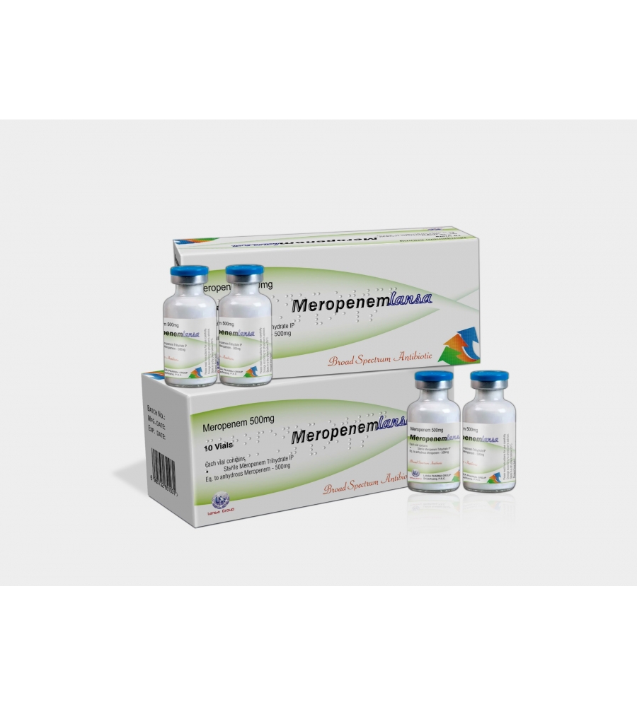 Meropenem 1g powder for solution for injection