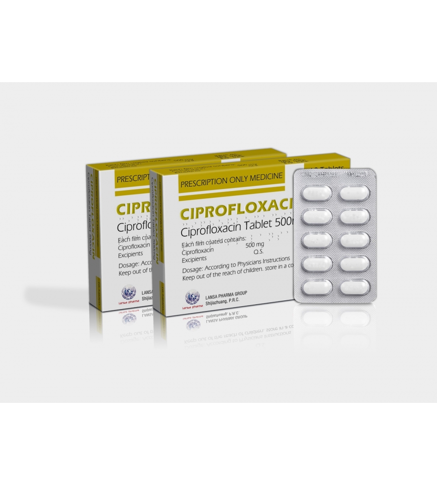 Ciprofloxacin 500 mg Tablets